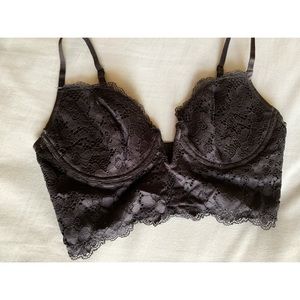 Fashion Nova Lace Crop Top Bralette
